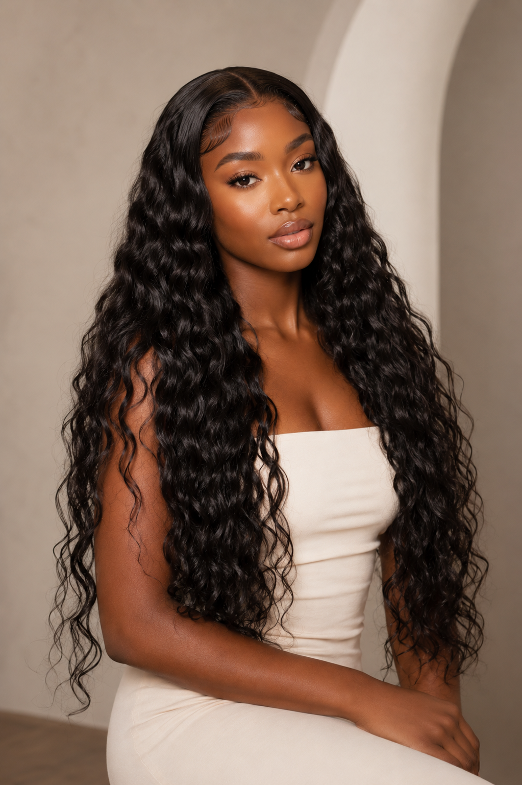 Raw natural wavy