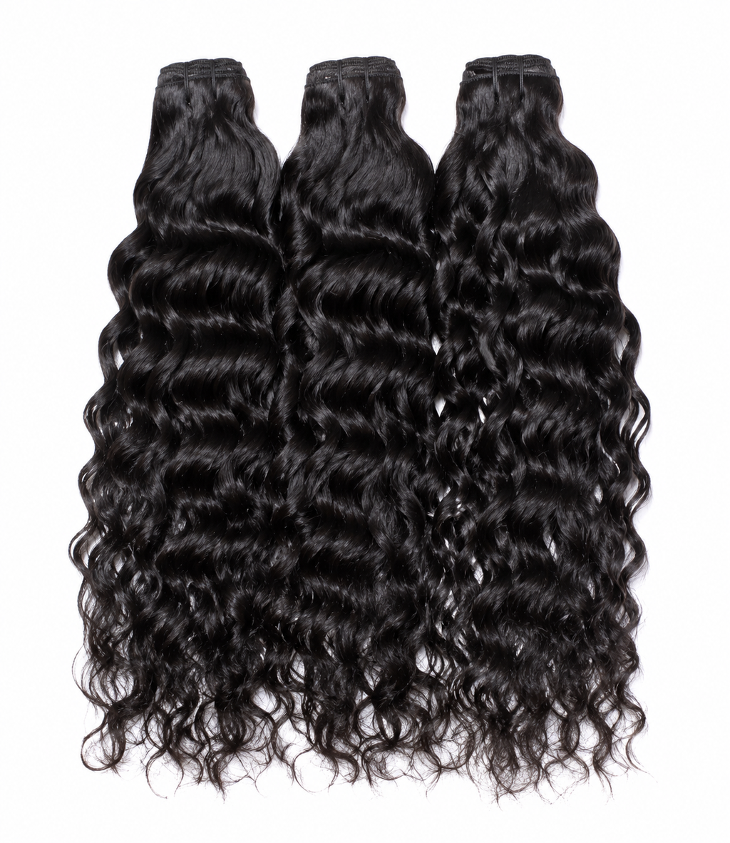Raw natural wavy